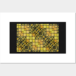 Quilted Daffodils Posters and Art